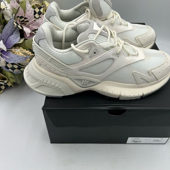 Men’s Amiri leather/mesh sneakers size 11 - Picture 8 of 12